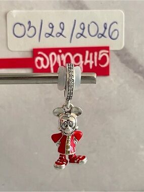 Pandora Disney Qipao Mickey Mouse Dangle Charm